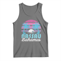 Vintage Nassau Tank Top Tropical Island Palm Trees Beach Bahamas Vacation - Wonder Print Shop