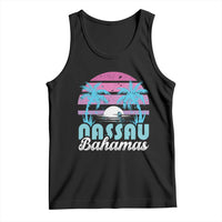 Vintage Nassau Tank Top Tropical Island Palm Trees Beach Bahamas Vacation - Wonder Print Shop