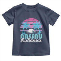 Vintage Nassau Toddler T Shirt Tropical Island Palm Trees Beach Bahamas Vacation - Wonder Print Shop