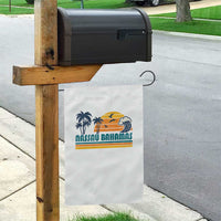 Vintage Nassau Garden Flag Bahamas Vacation Beach Summer Retro Sunset - Wonder Print Shop