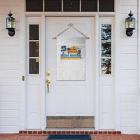 Vintage Nassau Garden Flag Bahamas Vacation Beach Summer Retro Sunset - Wonder Print Shop