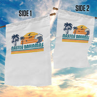 Vintage Nassau Garden Flag Bahamas Vacation Beach Summer Retro Sunset - Wonder Print Shop