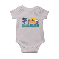 Vintage Nassau Baby Onesie Bahamas Vacation Beach Summer Retro Sunset - Wonder Print Shop