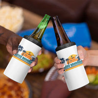 Vintage Nassau 4 in 1 Can Cooler Tumbler Bahamas Vacation Beach Summer Retro Sunset - Wonder Print Shop