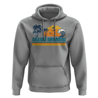 Vintage Nassau Hoodie Bahamas Vacation Beach Summer Retro Sunset - Wonder Print Shop