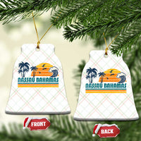 Vintage Nassau Ceramic Ornament Bahamas Vacation Beach Summer Retro Sunset - Wonder Print Shop