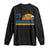 Vintage Nassau Long Sleeve Shirt Bahamas Vacation Beach Summer Retro Sunset - Wonder Print Shop