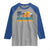 Vintage Nassau Raglan Shirt Bahamas Vacation Beach Summer Retro Sunset - Wonder Print Shop
