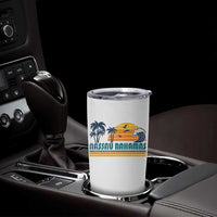 Vintage Nassau Tumbler Cup Bahamas Vacation Beach Summer Retro Sunset - Wonder Print Shop