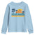 Vintage Nassau Youth Sweatshirt Bahamas Vacation Beach Summer Retro Sunset - Wonder Print Shop