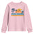 Vintage Nassau Youth Sweatshirt Bahamas Vacation Beach Summer Retro Sunset - Wonder Print Shop