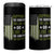 Social Justice 4 in 1 Can Cooler Tumbler Support The Country You Live In American Flag - Wonder Print Shop