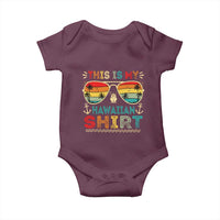 This Is My Hawaiian Baby Onesie Tropical Luau Costume Party Hawaii - Wonder Print Shop