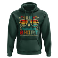 This Is My Hawaiian Hoodie Tropical Luau Costume Party Hawaii - Wonder Print Shop
