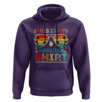 This Is My Hawaiian Hoodie Tropical Luau Costume Party Hawaii - Wonder Print Shop