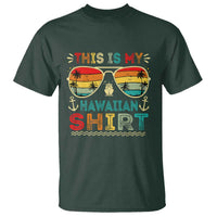 This Is My Hawaiian T Shirt Tropical Luau Costume Party Hawaii - Wonder Print Shop
