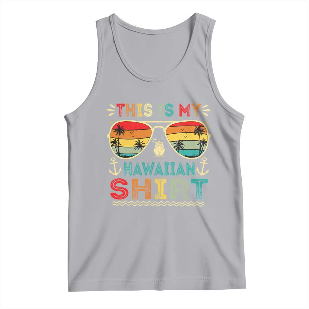 This Is My Hawaiian Tank Top Tropical Luau Costume Party Hawaii - Wonder Print Shop