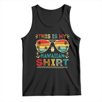 This Is My Hawaiian Tank Top Tropical Luau Costume Party Hawaii - Wonder Print Shop