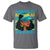Bahamian Girl T Shirt Melanin Afro Messy Bun Black Woman Bahamas Flag - Wonder Print Shop