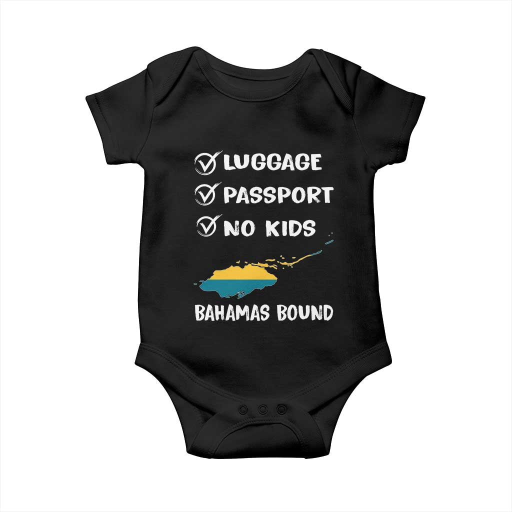 Bahamas Vacation Baby Onesie Funny Tropical Island Summer Travel - Wonder Print Shop