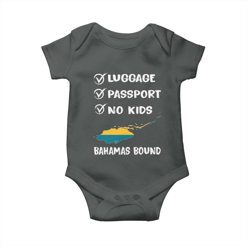 Bahamas Vacation Baby Onesie Funny Tropical Island Summer Travel - Wonder Print Shop