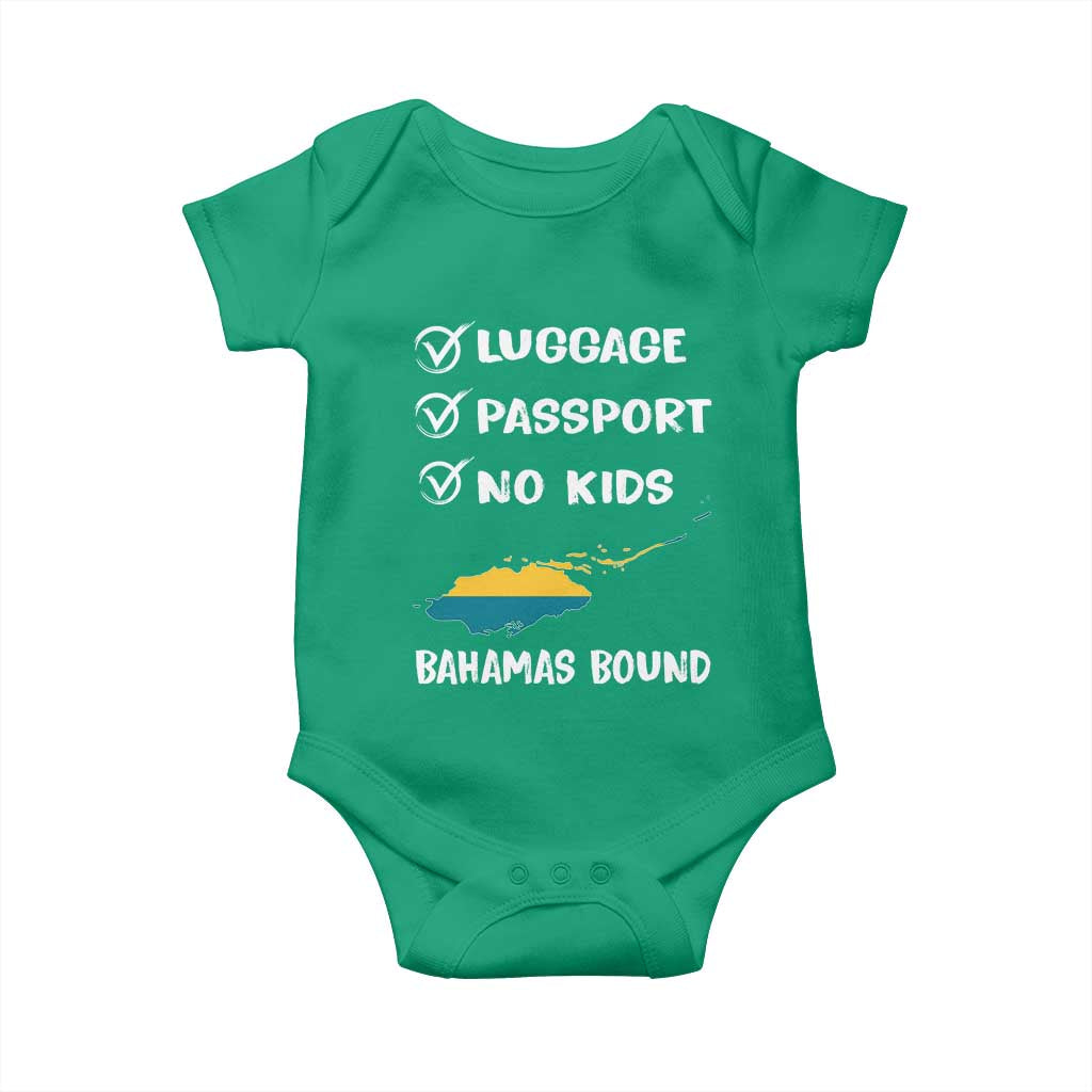 Bahamas Vacation Baby Onesie Funny Tropical Island Summer Travel - Wonder Print Shop