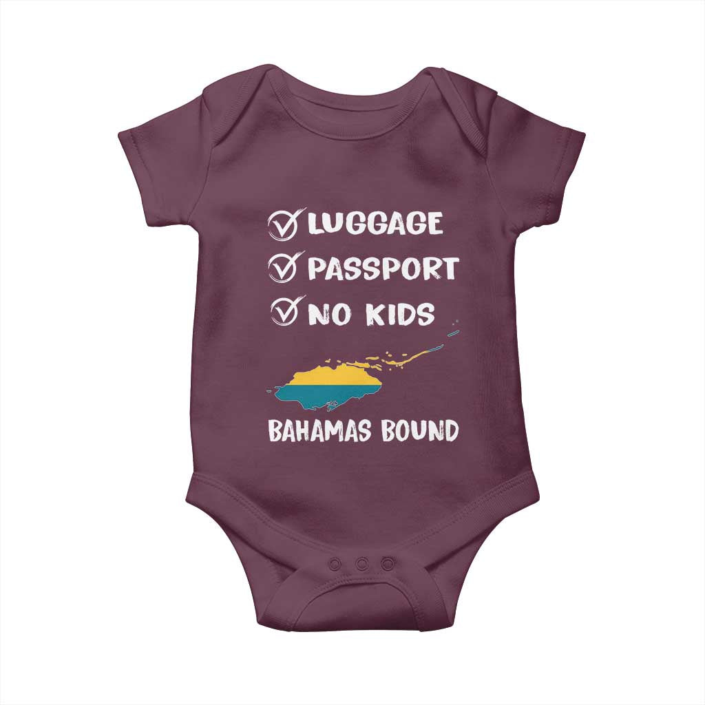 Bahamas Vacation Baby Onesie Funny Tropical Island Summer Travel - Wonder Print Shop