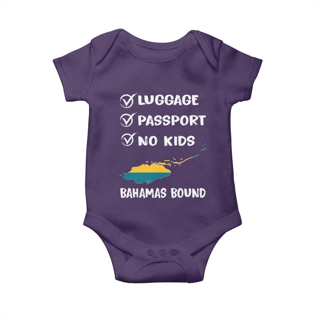 Bahamas Vacation Baby Onesie Funny Tropical Island Summer Travel - Wonder Print Shop