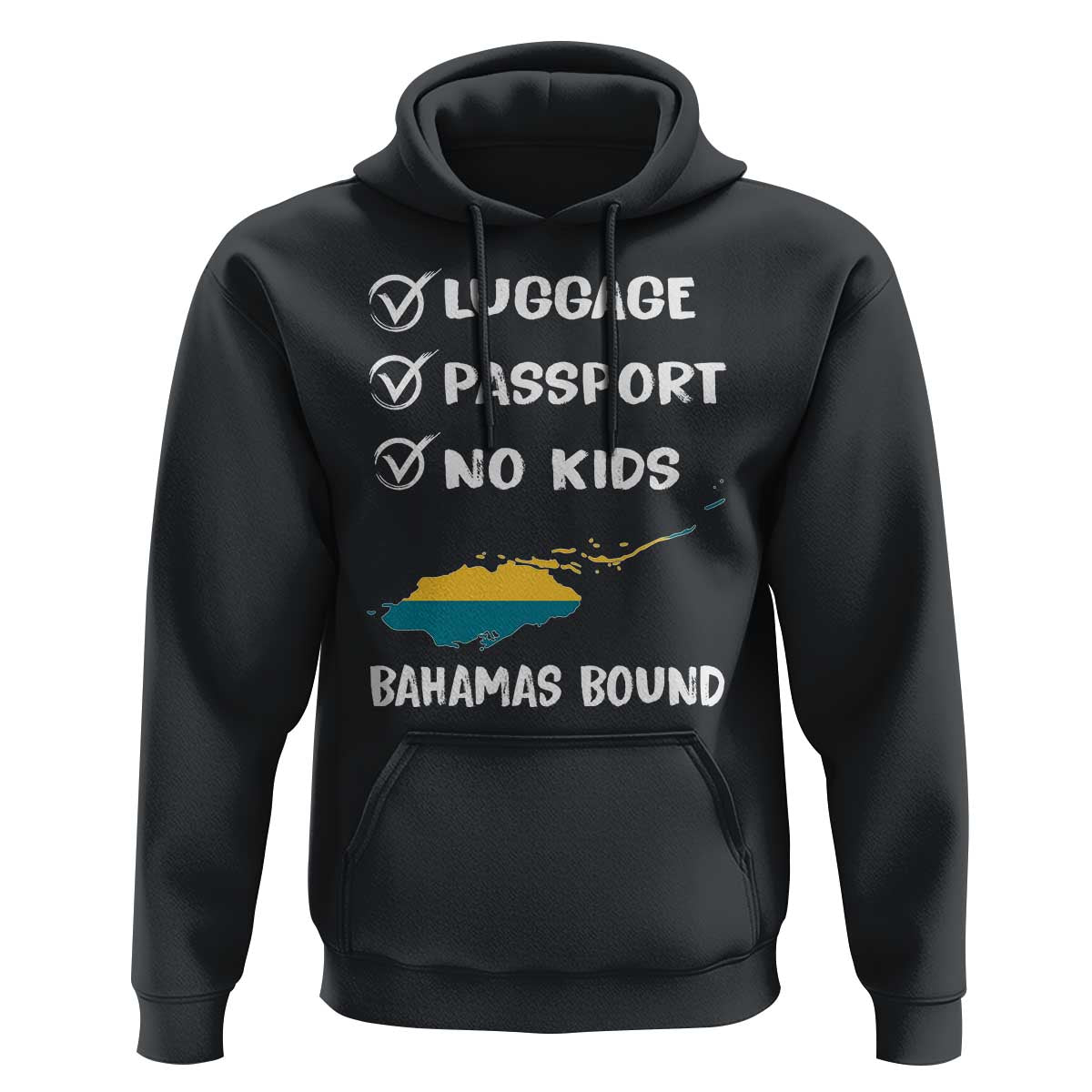 Bahamas Vacation Hoodie Funny Tropical Island Summer Travel - Wonder Print Shop