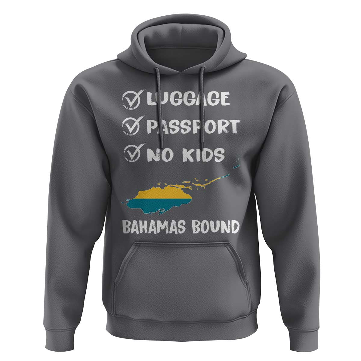 Bahamas Vacation Hoodie Funny Tropical Island Summer Travel - Wonder Print Shop
