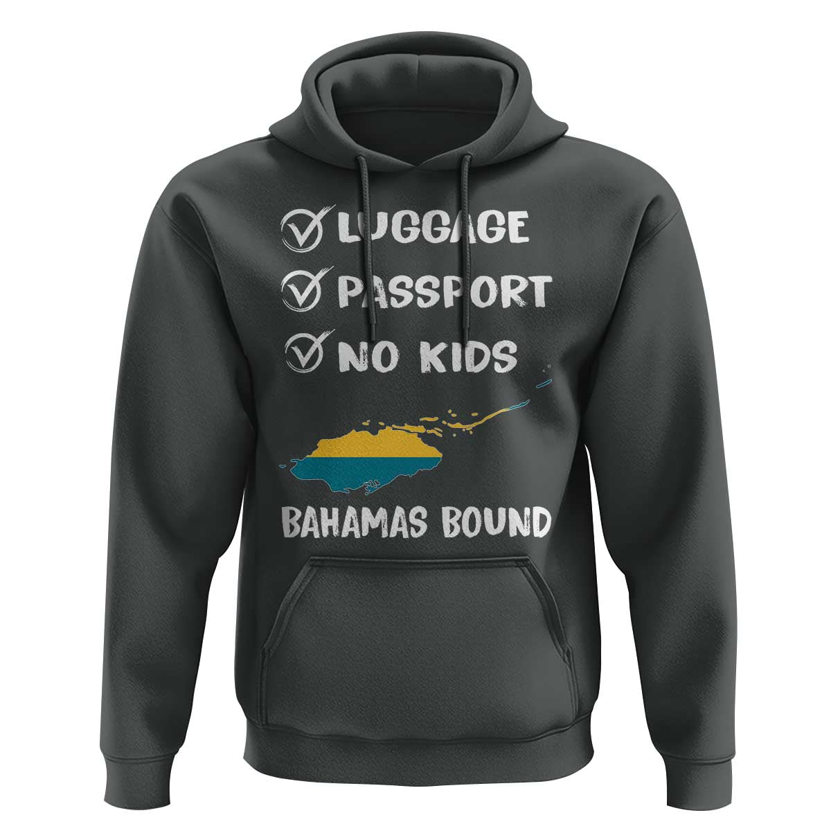 Bahamas Vacation Hoodie Funny Tropical Island Summer Travel - Wonder Print Shop