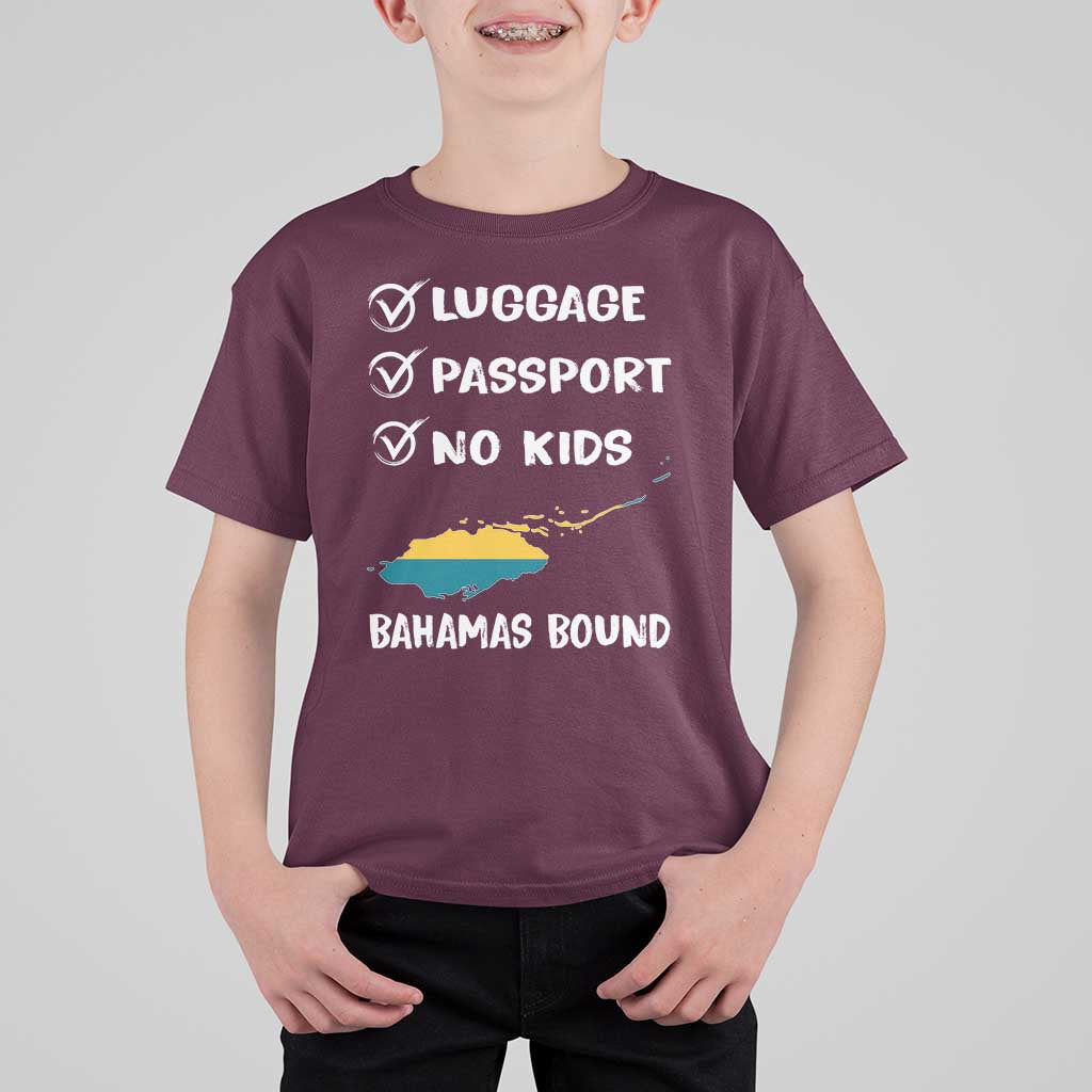 Bahamas Vacation T Shirt For Kid Funny Tropical Island Summer Travel - Wonder Print Shop