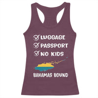 Bahamas Vacation Racerback Tank Top Funny Tropical Island Summer Travel - Wonder Print Shop
