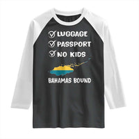 Bahamas Vacation Raglan Shirt Funny Tropical Island Summer Travel - Wonder Print Shop