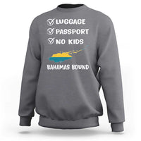 Bahamas Vacation Sweatshirt Funny Tropical Island Summer Travel - Wonder Print Shop