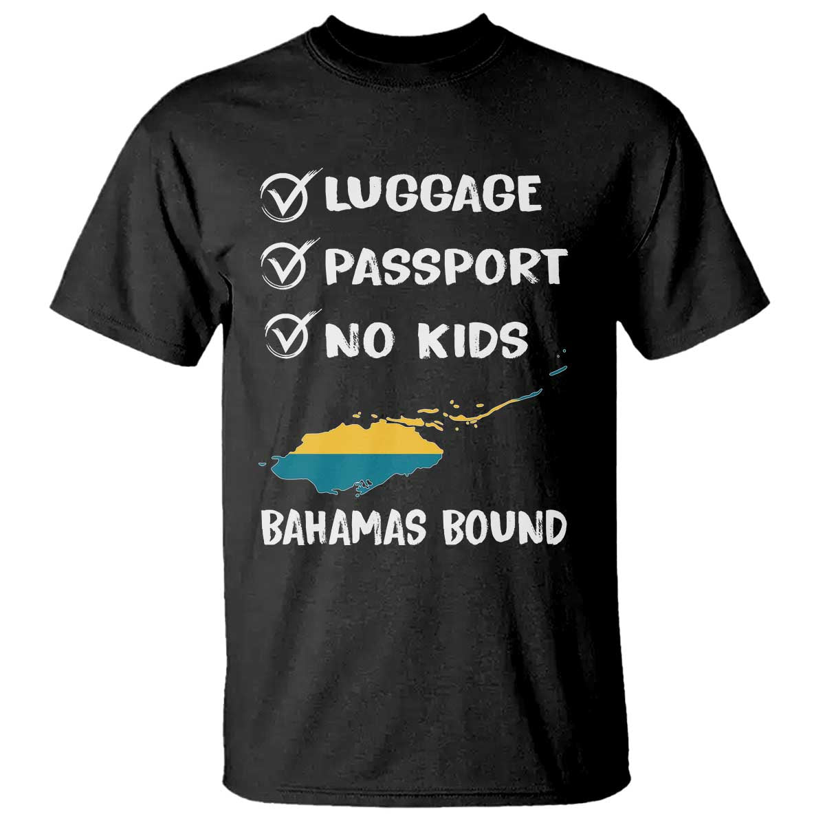 Bahamas Vacation T Shirt Funny Tropical Island Summer Travel - Wonder Print Shop