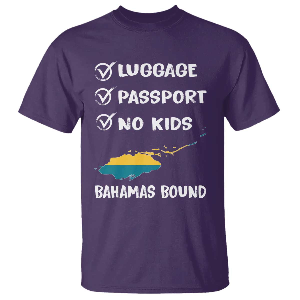Bahamas Vacation T Shirt Funny Tropical Island Summer Travel - Wonder Print Shop