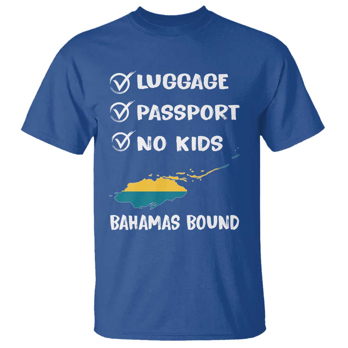 Bahamas Vacation T Shirt Funny Tropical Island Summer Travel - Wonder Print Shop