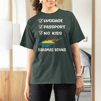 Bahamas Vacation T Shirt For Women Funny Tropical Island Summer Travel - Wonder Print Shop