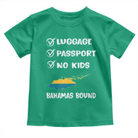 Bahamas Vacation Toddler T Shirt Funny Tropical Island Summer Travel - Wonder Print Shop