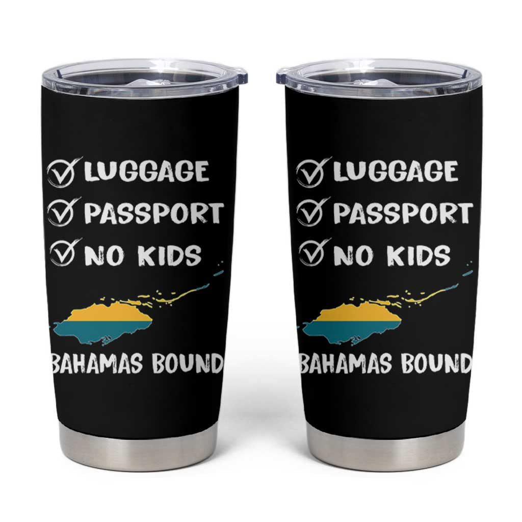 Bahamas Vacation Tumbler Cup Funny Tropical Island Summer Travel - Wonder Print Shop