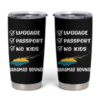 Bahamas Vacation Tumbler Cup Funny Tropical Island Summer Travel - Wonder Print Shop