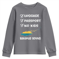 Bahamas Vacation Youth Sweatshirt Funny Tropical Island Summer Travel - Wonder Print Shop