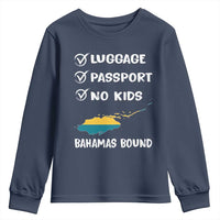 Bahamas Vacation Youth Sweatshirt Funny Tropical Island Summer Travel - Wonder Print Shop