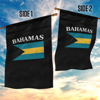 Bahamas Flag Garden Flag Retro Vintage Bahamian Gifts - Wonder Print Shop