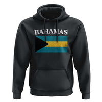 Bahamas Flag Hoodie Retro Vintage Bahamian Gifts - Wonder Print Shop