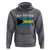 Bahamas Flag Hoodie Retro Vintage Bahamian Gifts - Wonder Print Shop