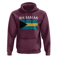 Bahamas Flag Hoodie Retro Vintage Bahamian Gifts - Wonder Print Shop
