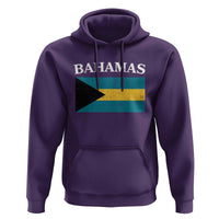 Bahamas Flag Hoodie Retro Vintage Bahamian Gifts - Wonder Print Shop