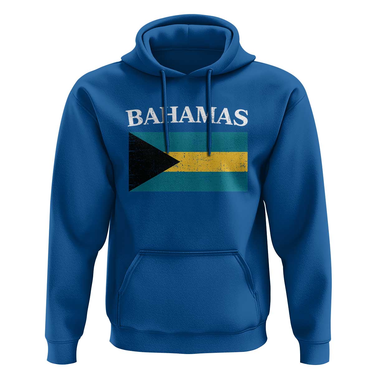 Bahamas Flag Hoodie Retro Vintage Bahamian Gifts - Wonder Print Shop